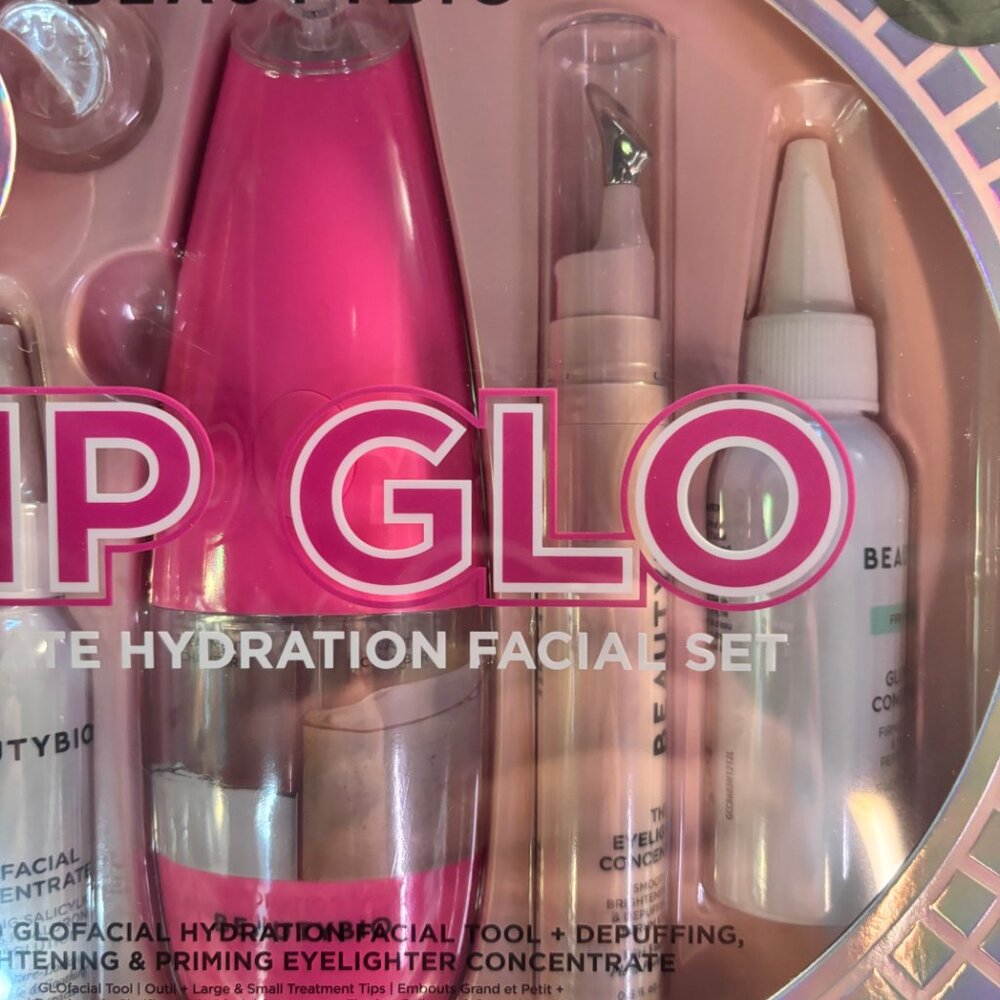 BeautyBio VIP Glo Glofacial Set w/ Eyelighter Concentrate- NEW IN BOX - Picture 5 of 7